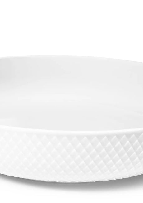Rhombe Servierschale, Weiß von Lyngby Porcelæn - 3 - Jacobsen Plus