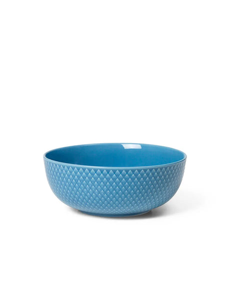 Rhombe Schale Ø15,5 cm von Lyngby Porzellan - Blau - Jacobsen Plus