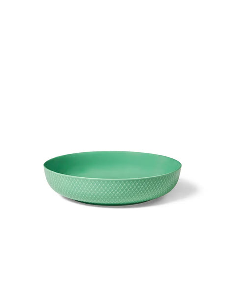 Rhombe Servierschale, grün von Lyngby Porcelæn - 1 - Jacobsen Plus