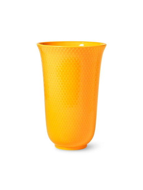 Rhombe Vase, Gelb von Lyngby Porcelæn - 1 - Jacobsen Plus