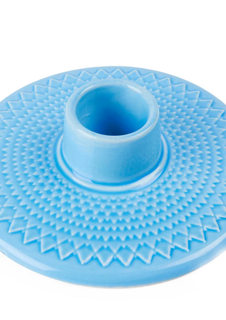 Rhombe Kronkerzenständer fra Lyngby Porcelæn - Blau - Jacobsen Plus