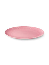 Rhombe oval fad, rosa fra Lyngby Porcelæn - 3 - Jacobsen Plus