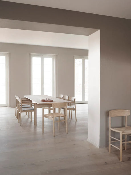 Post Esszimmerstuhl, Eiche helles Öl von Fredericia Furniture - 4 - Jacobsen Plus
