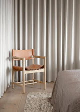 Spanish Dining Chair mit Armlehnen von Børge Mogensen - 2 - Jacobsen Plus