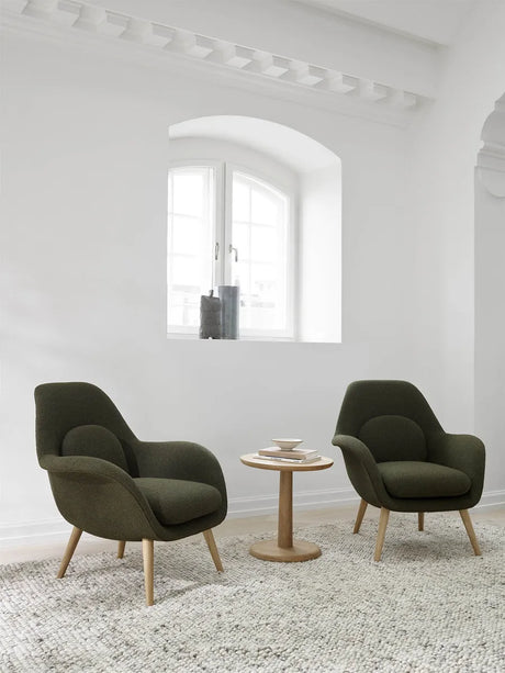 Swoon Lounge Petit von Fredericia Furniture - Hallingdal 130 / Eg Öl (Holzbase) - Jacobsen Plus
