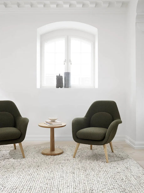 Swoon Lounge Petit von Fredericia Furniture - Hallingdal 130 / Eg Öl (Holzbase) - Jacobsen Plus