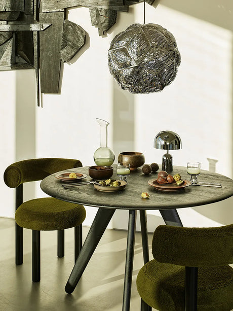 Fat Dining Chair, hallingdal von Tom Dixon - Hallingdal - 0100 - Jacobsen Plus