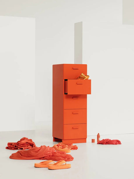 Relief Kommode, hoch von String - Weiß - Jacobsen Plus