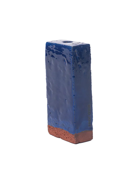 A Single Brick Kerzenhalter, dunkelblau von NIKO JUNE - 1 - Jacobsen Plus