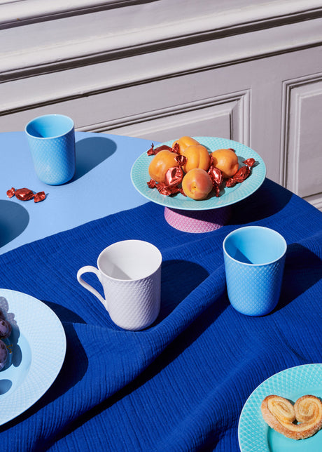 Rhombe Becher, Blau von Lyngby Porcelæn - 2 - Jacobsen Plus
