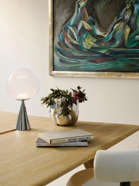 Melt Cone Fat Tischlampe von Tom Dixon - Opal - Jacobsen Plus