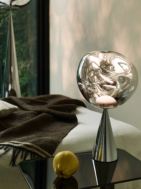 Melt Cone Fat Tischlampe von Tom Dixon - Opal - Jacobsen Plus