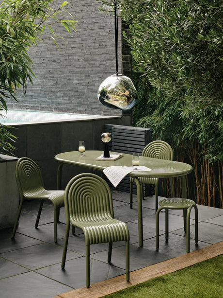 Groove Side Chair von Tom Dixon - Moos - Jacobsen Plus