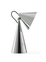 Pose Portable Tischleuchte von Tom Dixon - Silber - Jacobsen Plus