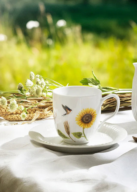 Hammershøi Summer Tasse 33 cl, Sonnenblume von Kähler - 2 - Jacobsen Plus