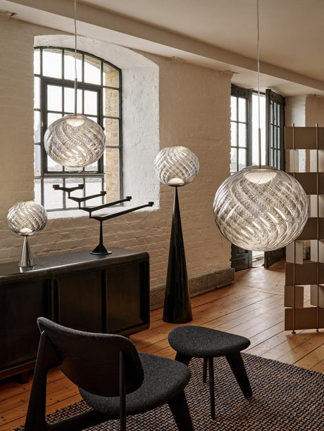 Whirl Pendelleuchte, LED von Tom Dixon - 30 cm Gold Shade - Jacobsen Plus