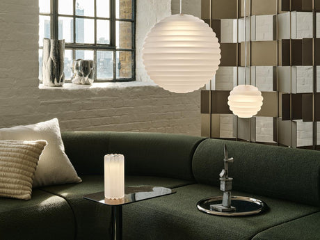 Press Pendelleuchte, Frosted von Tom Dixon - Mini Sphere - Jacobsen Plus