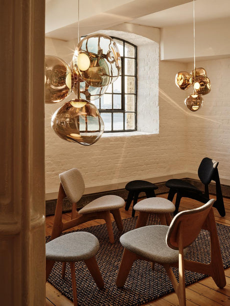 Slab Lounge Chair von Tom Dixon - Natural Oak - Royal 0162 - Jacobsen Plus