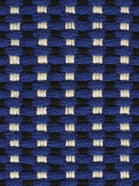 Cord ultramarine blue Teppich von Tom Dixon - 70x250cm - Jacobsen Plus