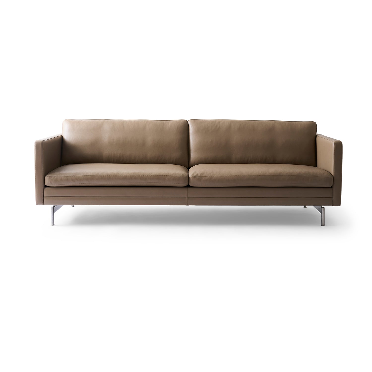 MH276 4 pers. sofa i Baltique anilinlæder fra Mogens Hansen