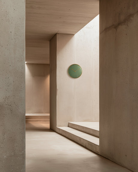City Hall Wanduhr, Grün von Arne Jacobsen (Ø: 29) - 3 - Jacobsen Plus