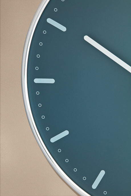 City Hall Wanduhr, Blau von Arne Jacobsen (Ø: 21) - 3 - Jacobsen Plus