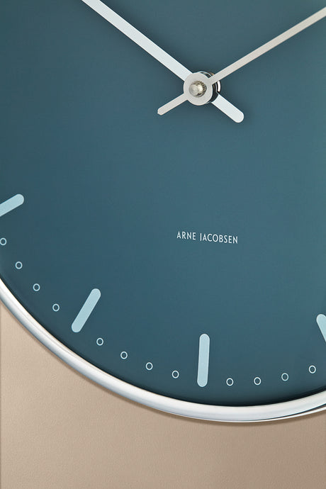 City Hall Wanduhr, Blau von Arne Jacobsen (Ø: 29) - 4 - Jacobsen Plus