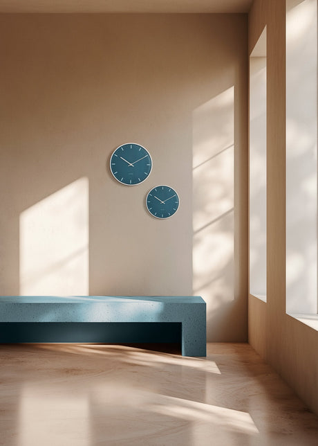 City Hall Wanduhr, Blau von Arne Jacobsen (Ø: 21) - 2 - Jacobsen Plus