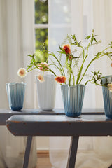 Hammershøi Unfold vase, blå fra Kähler - 5 - Jacobsen Plus