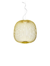 Spokes 2 Pendelleuchte von Foscarini - Klein / Gold / LED - ohne Dimmer - Jacobsen Plus