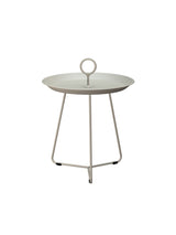 Eyelet Tray Table, Ø45 cm fra Houe - Beige - Jacobsen Plus