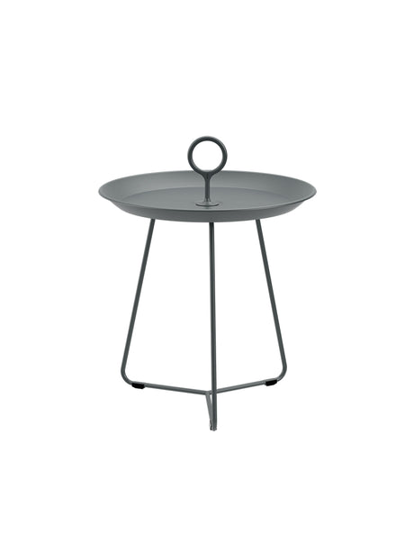 Eyelet Tray Table, Ø45 cm von Houe - Dunkelgrau - Jacobsen Plus