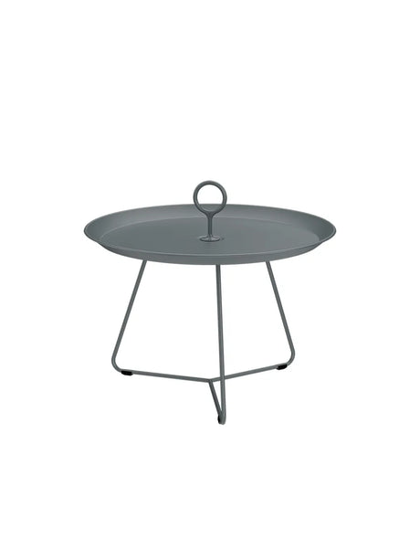 Eyelet Tray Table, Ø57,5 cm von Houe - Dunkelgrau - Jacobsen Plus