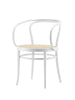 209 Armstuhl, weiß von Thonet
