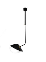 Ceiling Lamp Bookshelves Curved af Serge Mouille - 1 - Jacobsen Plus