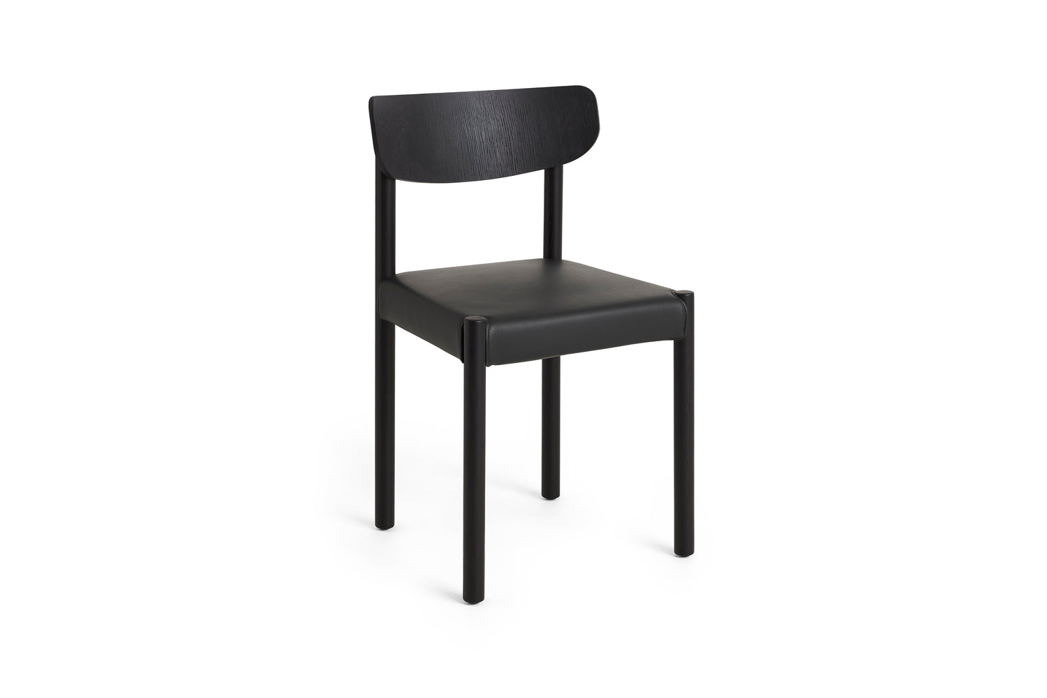 Pack Chair 11, schwarz lackiert Eiche von HAY