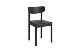 Pack Chair 11, schwarz lackiert Eiche von HAY - Sitzfläche: Grano Schwarz - Schwarz lackierte Eiche - Jacobsen Plus