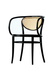 210R Stuhl, Schwarz von Thonet