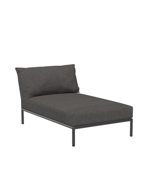 Level 2 Chaiselong von Houe - Dark Grey Basic - Jacobsen Plus
