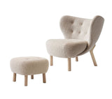 Little Petra Sessel inkl. Hocker, karakorum 003 fra &Tradition - Eg - Jacobsen Plus