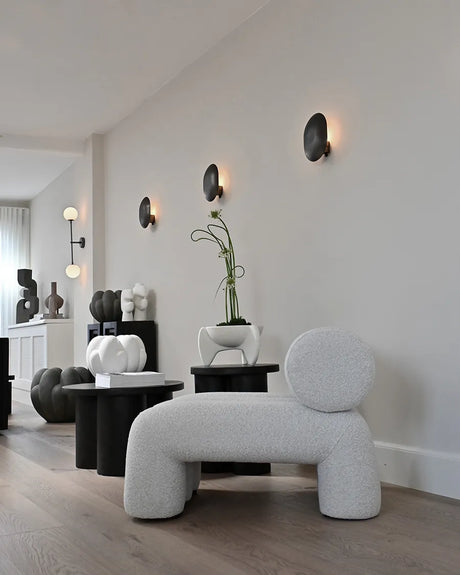 Foku Chair von 101 Copenhagen - Bouclé - Jacobsen Plus