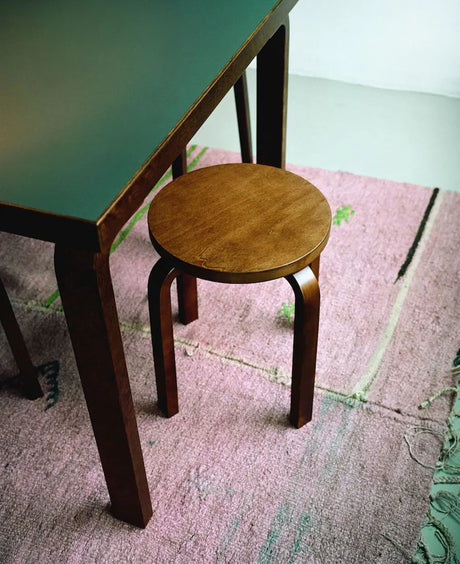 Stool E60, walnuss gebeizt von Artek - 3 - Jacobsen Plus