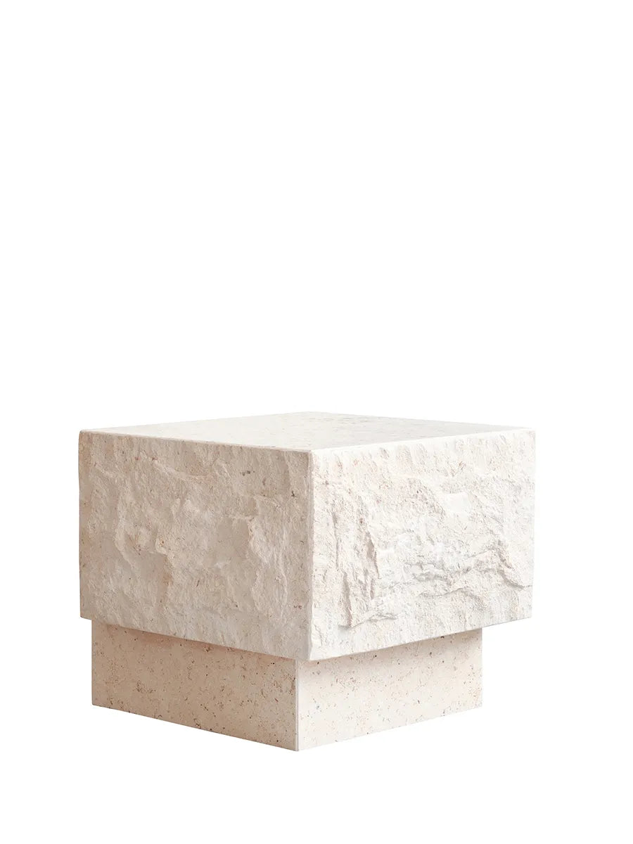 Temple Coffee Table Low, limestone fra 101 Copenhagen - Limestone - Jacobsen Plus