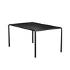 Black stel - Black aluminium bordplade