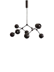 Drop Chandelier Globe, Mini, Burned Black von 101 Copenhagen
