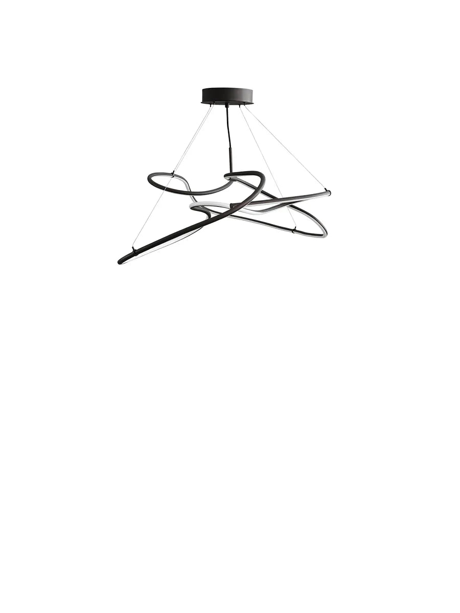 Ghost Chandelier, Mini, Burned Black von 101 Copenhagen