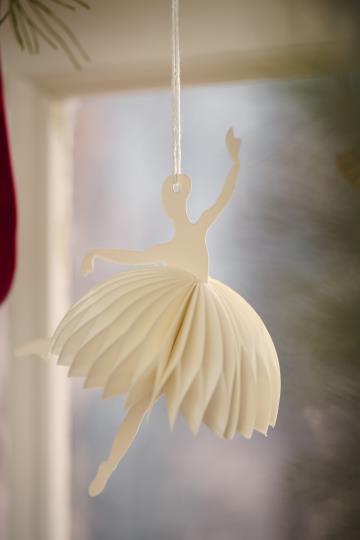 Papierklip Ballerina in Tanzposition von Ib Laursen - 3 - Jacobsen Plus