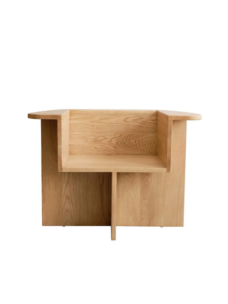 Brutus Lounge Chair von 101 Copenhagen - Natürliches Eichenholz - Jacobsen Plus