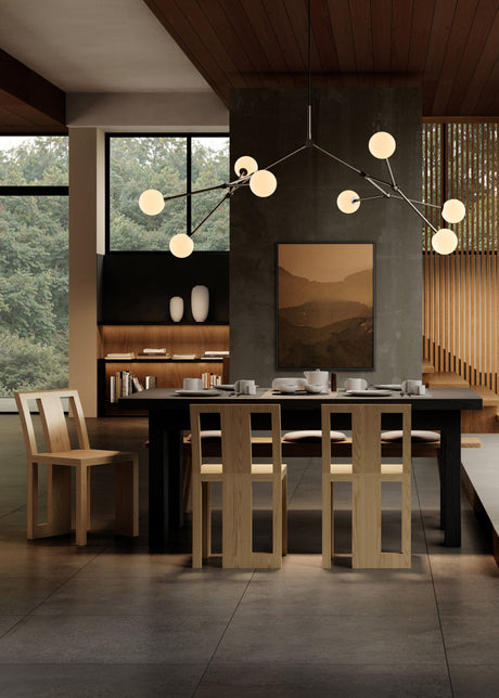 Drop Bulp Chandelier, grau von 101 Copenhagen - 2 - Jacobsen Plus
