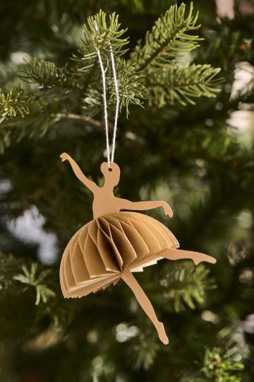 Papierklip Ballerina in Tanzposition von Ib Laursen - 2 - Jacobsen Plus
